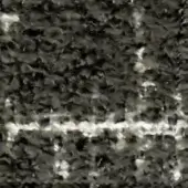 Grayscale tweed fabric swatch with horizontal stripe, nubby texture, and integrated text reading “swan > fabric (h) > h 633 21”.